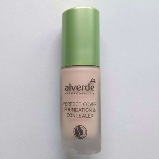 alverde Perfect Cover Foundation & Concealer, Farbe: 20 Almond