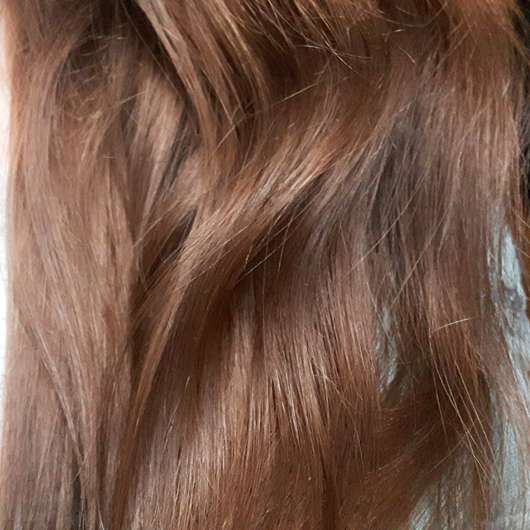 Haare nach dem Test - #GEILEHAARE Keratin Leave-In Balm Haarglättung