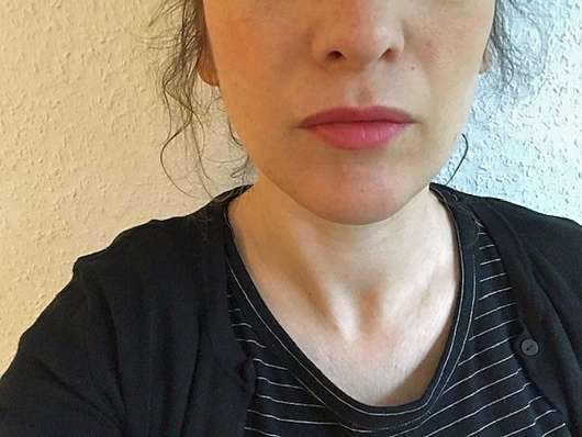 Shiseido VisionAiry Gel Lipstick, Farbe: 225 High Rise - Lippenstift leicht aufgetragen