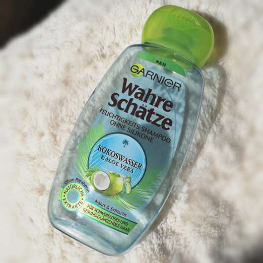 <strong>Garnier Wahre Schätze</strong> Feuchtigkeits Shampoo Kokoswasser & Aloe Vera