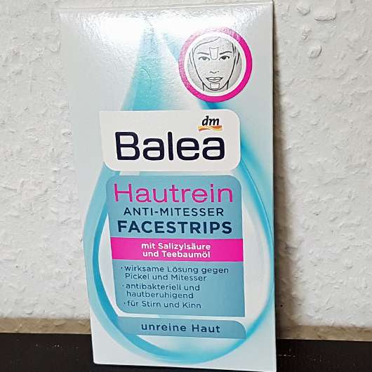 Balea Hautrein Anti-Mitesser Facestrips - Verpackung