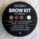 GOSH Brow Kit, Farbe: 001