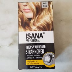 Produktbild zu ISANA PROFESSIONAL Intensiv Aufheller Strähnchen – Farbe: Helles Blond
