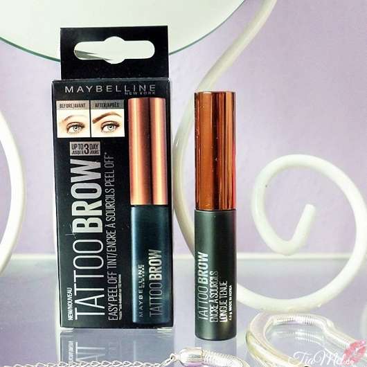 Maybelline Tattoo Brow Easy Peel Off Tint, Farbe: 2 medium brown