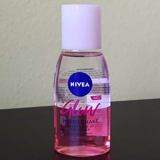 Nivea Glow Happy Shake Augen Make-up Entferner