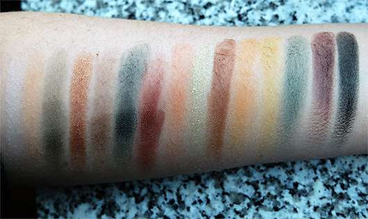 Makeup Revolution Re-Loaded Palette Iconic Division - Swatches
