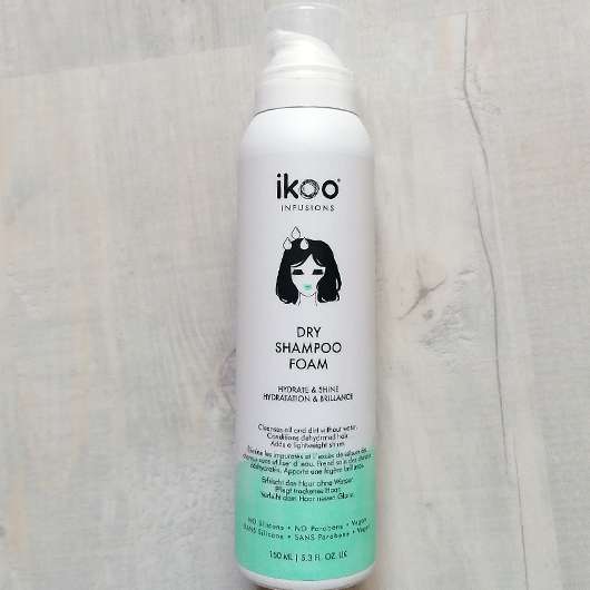 <strong>ikoo</strong> Dry Shampoo Foam – Hydrate & Shine