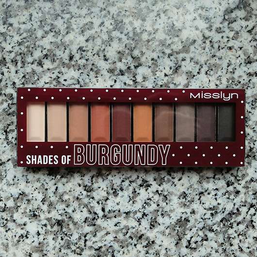 <strong>Misslyn</strong> Must-Have Eyeshadow Shades - Farbe: Shades Of Burgundy