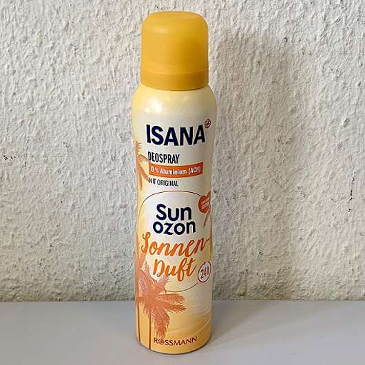 ISANA Deospray mit Original sunozon Sonnenduft