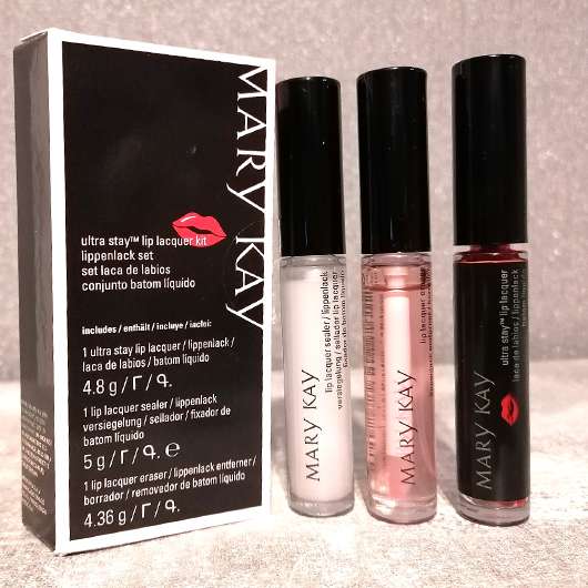 <strong>Mary Kay</strong> Ultra Stay Lip Lacquer Kit - Farbe: Cherry (LE)