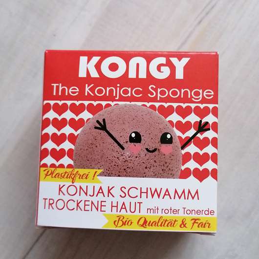 <strong>KONGY</strong> Konjak Schwamm für trockene Haut
