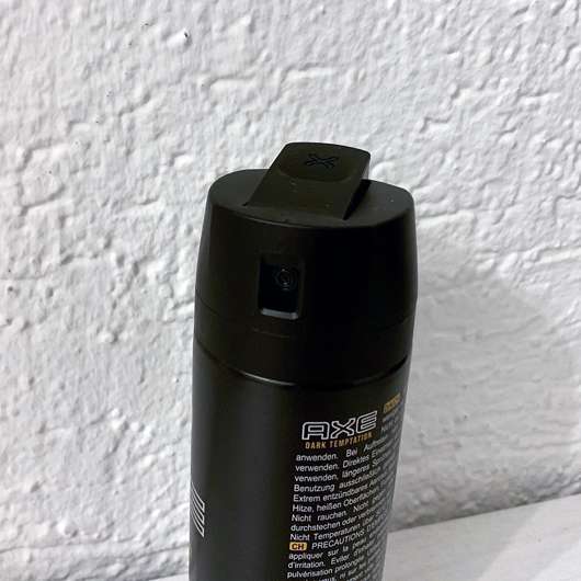 AXE Dark Temptation Deodorant Bodyspray - Öffnung