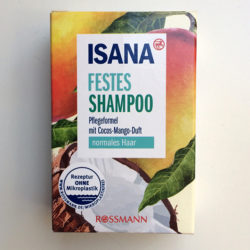 Produktbild zu ISANA festes Shampoo mit Cocos-Mango-Duft