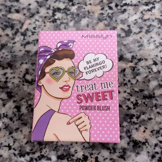 <strong>Misslyn</strong> Treat Me Sweet Powder Blush - Farbe: 08 be my flamingo forever!