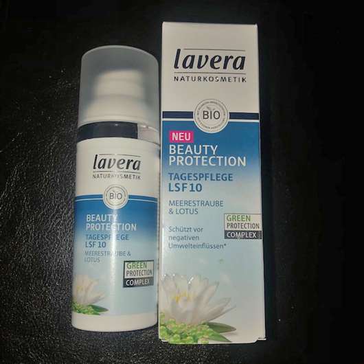 lavera Naturkosmetik Beauty Protection Tagespflege LSF 10