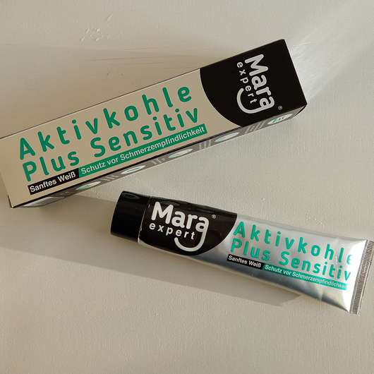 Mara Expert Aktivkohle Plus Sensitiv Zahncreme