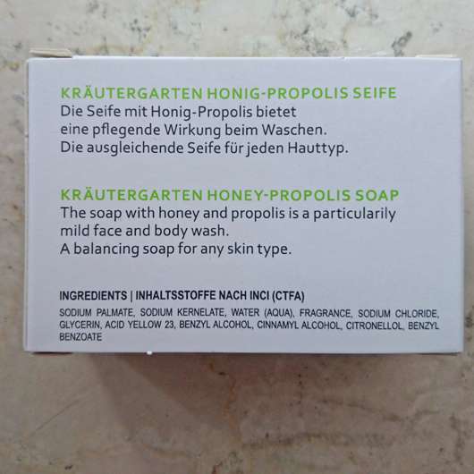 STYX Naturcosmetic Kräutergarten BASIC Seife mit Honig-Propolis