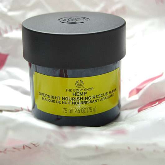 <strong>The Body Shop</strong> Hemp Overnight Nourishing Rescue Mask