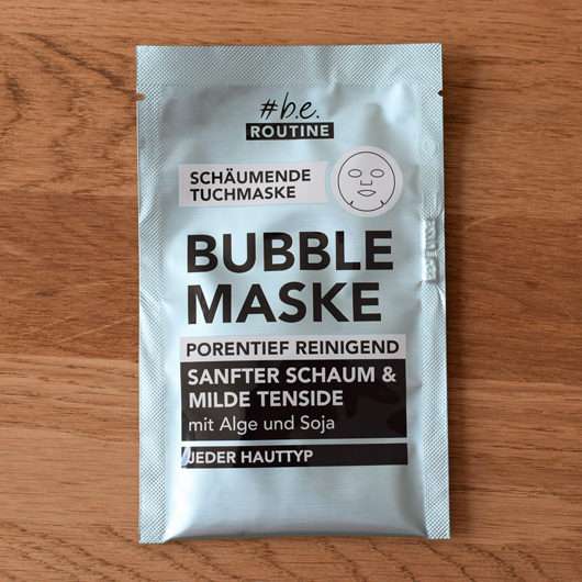 <strong>#be routine</strong> Bubble Maske