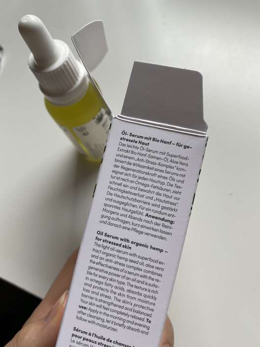 BIO:VÉGANE Bio Hanf Öl-Serum