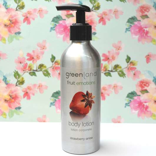 Greenland Body Lotion Strawberry-Anis