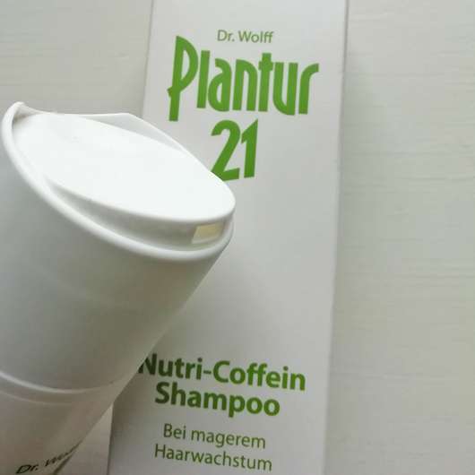 Plantur 21 Nutri-Coffein Shampoo - Dosieröffnung