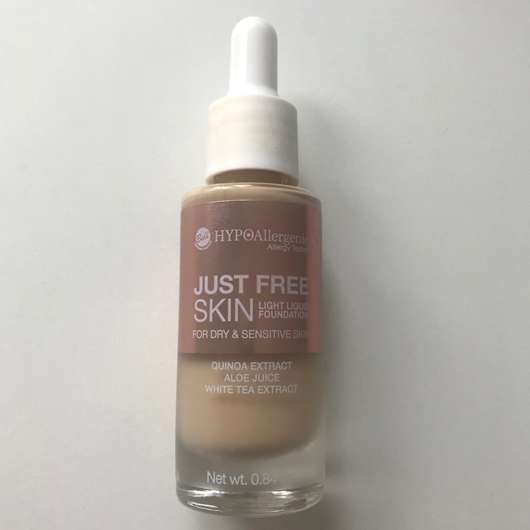 Bell HYPOAllergenic Just Free Skin Light Liquid Foundation, Farbe: 02 Natural