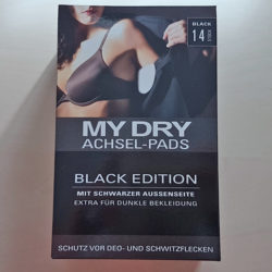 Produktbild zu MyDry Achselpads – Farbe: Schwarz