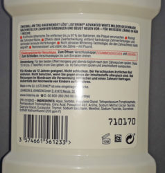 Listerine Advanced White Tägliche Mundspülung