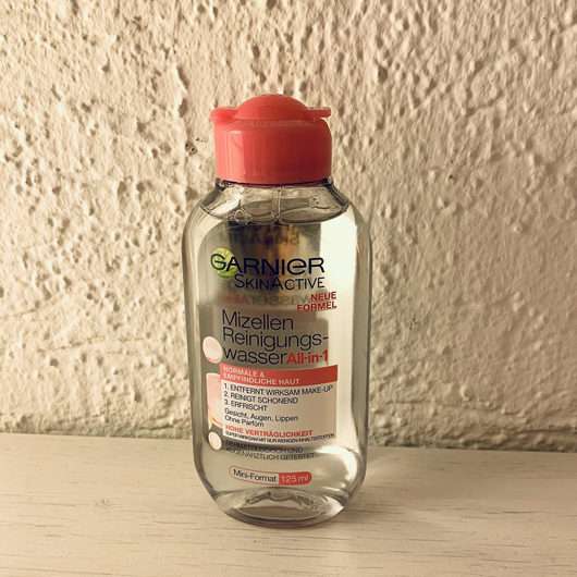 <strong>Garnier SkinActive</strong> Mizellen Reinigungswasser All-in-1 (normale & empfindliche Haut)