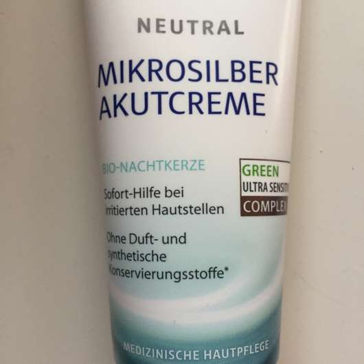 lavera Neutral Mikrosilber Akutcreme