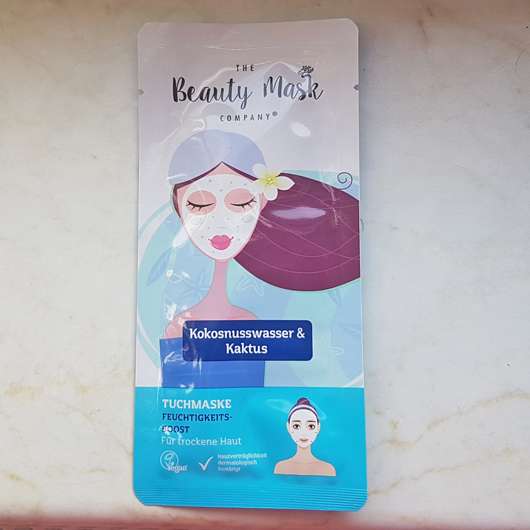 Produktbild zu The Beauty Mask Company Feuchtigkeits-Boost Tuchmaske