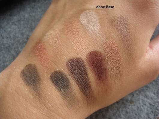 wet n wild Color Icon 10 Pan Palette, Farbe: Nude Awakening - Swatches ohne Base