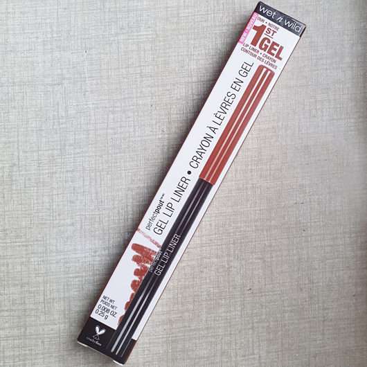 <strong>wet n wild</strong> Perfect Pout Gel Lip Liner - Farbe: Bare To Comment