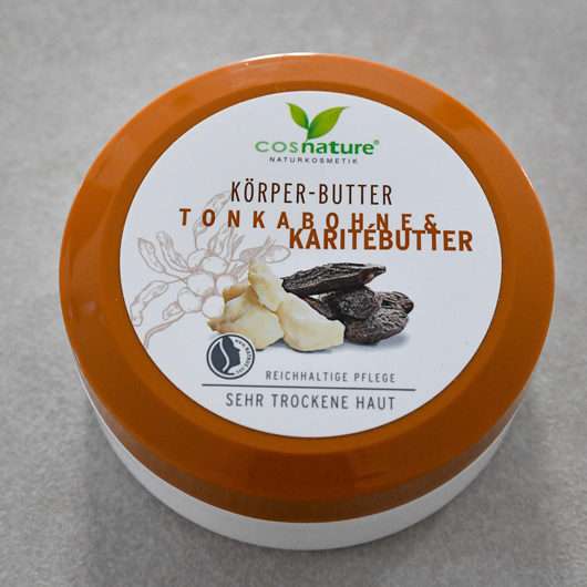 <strong>cosnature</strong> Körper-Butter Tonkabohne & Karitébutter