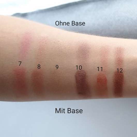 Sleek Makeup i-Divine Eyeshadow Palette, Farbe: Level Up - Swatches untere Reihe