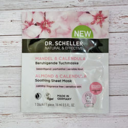 Produktbild zu DR. SCHELLER Mandel & Calendula Beruhigende Tuchmaske