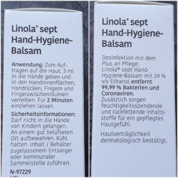 Linola sept Hand-Hygiene-Balsam