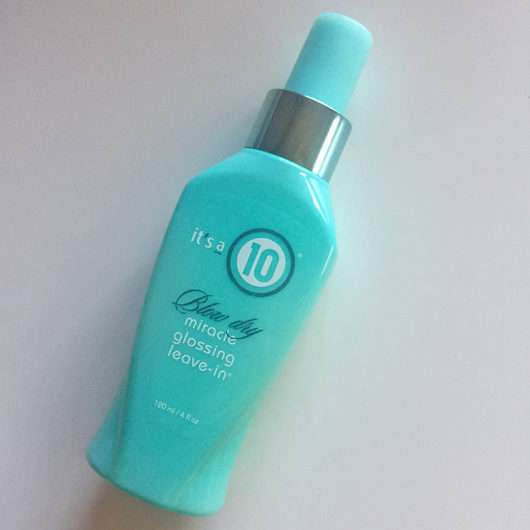 <strong>It’s a 10 Haircare</strong> Blow Dry Miracle Glossing Leave-In Conditioner