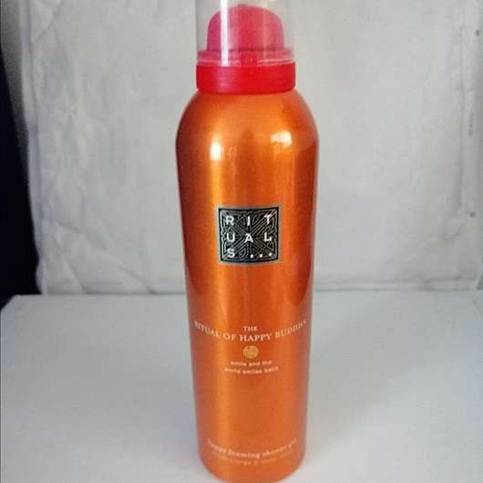 Test Reinigung RITUALS The Ritual of Happy Buddha Foaming Shower