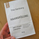 the herbary Saure Rinse Haartee-Spülung