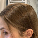 Haare nach der Anwendung des Balea 6in1 Trockenshampoos