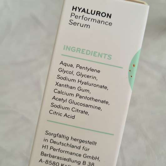 COSPHERA Hyaluron Performance Serum