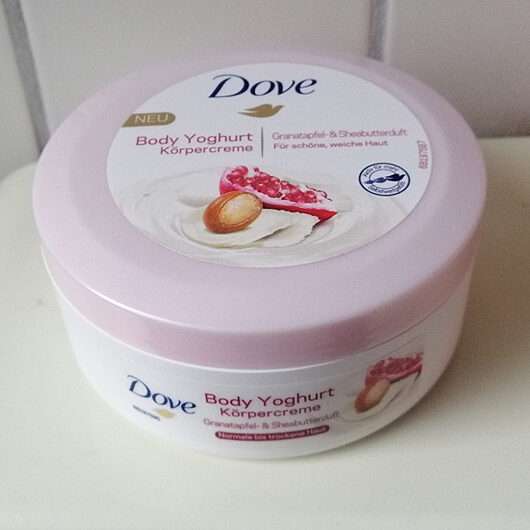 <strong>Dove</strong> Body Yoghurt Körpercreme Granatapfel- & Sheabutterduft