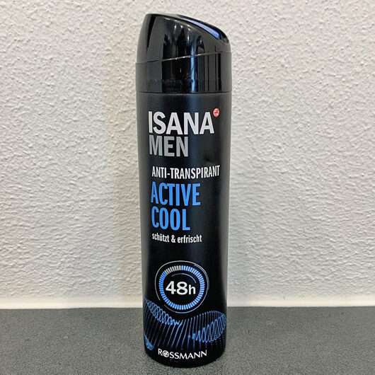 <strong>ISANA MEN</strong> Anti-Transpirant Active Cool Spray