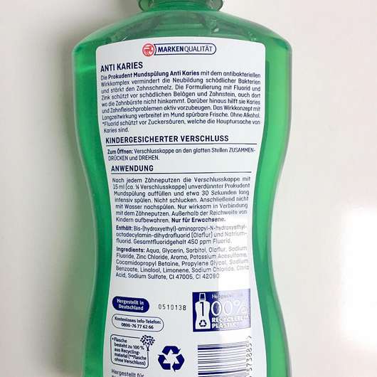 prokudent Anti Karies Mundspülung