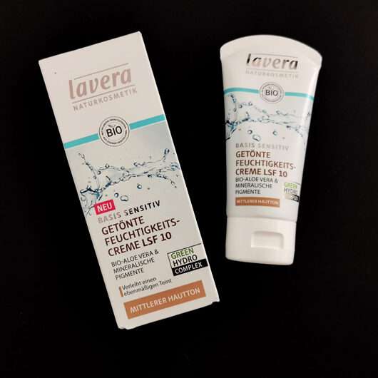 lavera basis sensitiv Getönte Feuchtigkeitscreme LSF 10, Farbe: mittlerer Hautton