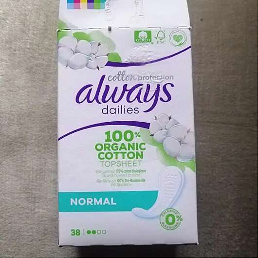 always Dailies Cotton Protection Normal Slipeinlagen