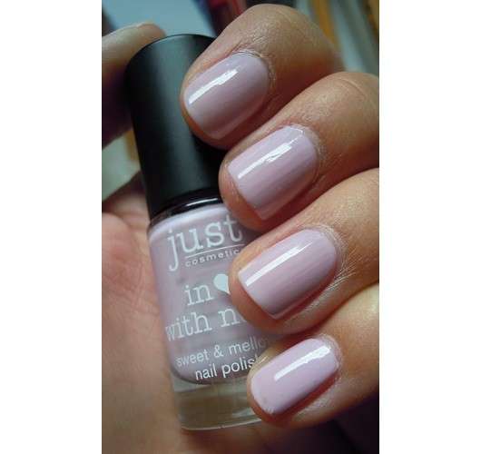 just cosmetics in love with nails sweet & mellow nail polish, Farbe: 040 lavender harmony (LE)