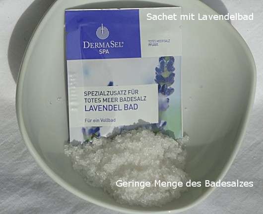 DermaSel Spa Totes Meer Badesalz Lavendel Bad 